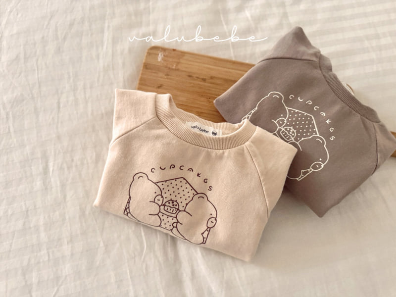 Valu Bebe - Korean Baby Fashion - #babyootd - Cupcake Sweatshirt - 8