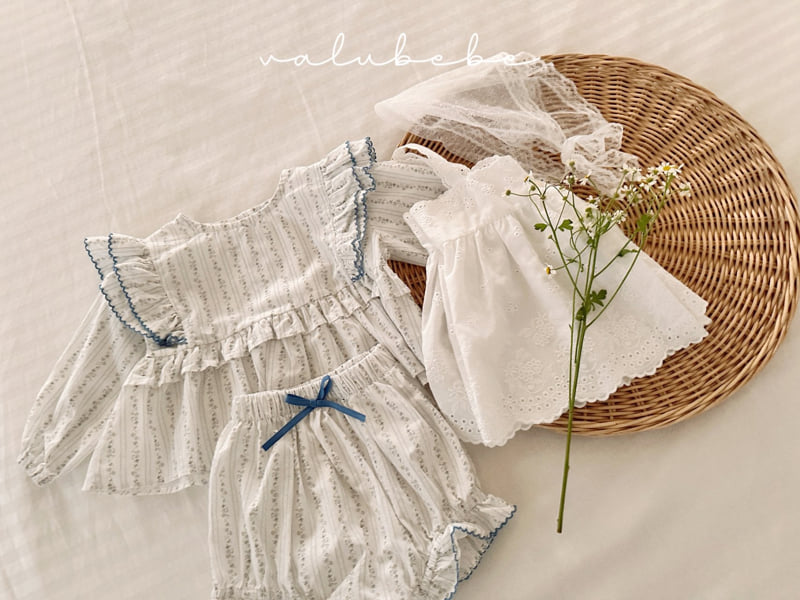 Valu Bebe - Korean Baby Fashion - #babyootd - Berry Wing Blouse - 6