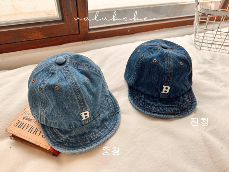 Valu Bebe - Korean Baby Fashion - #babyootd - B Denim Cap - 5