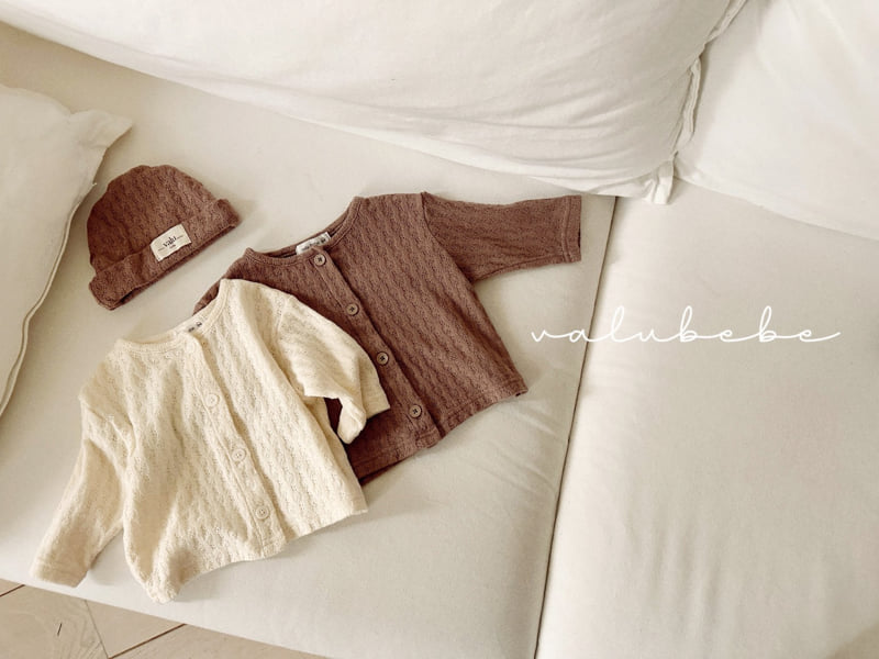 Valu Bebe - Korean Baby Fashion - #babyootd - Alle Jacquard Cardigan