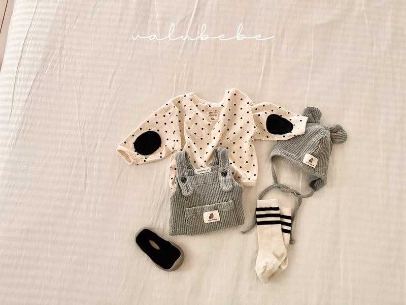 Valu Bebe - Korean Baby Fashion - #babyootd - Waffle Bear Bonnet Hat - 2
