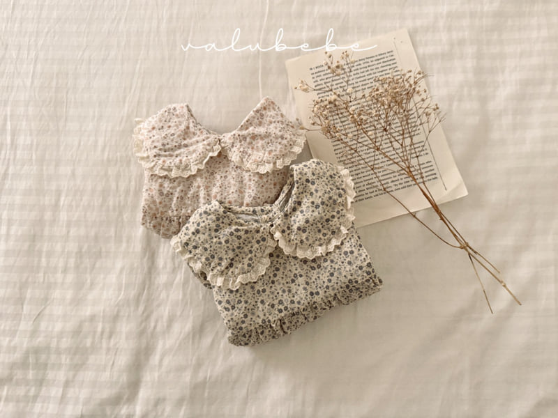Valu Bebe - Korean Baby Fashion - #babyoutfit - Grand Flower Collar Suit - 11