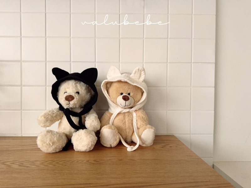 Valu Bebe - Korean Baby Fashion - #babyoutfit - Kitty Ears Bonnet Hat - 2