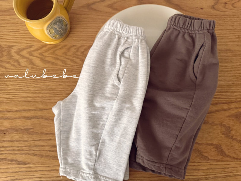 Valu Bebe - Korean Baby Fashion - #babyoutfit - Front Seam Terry Pants