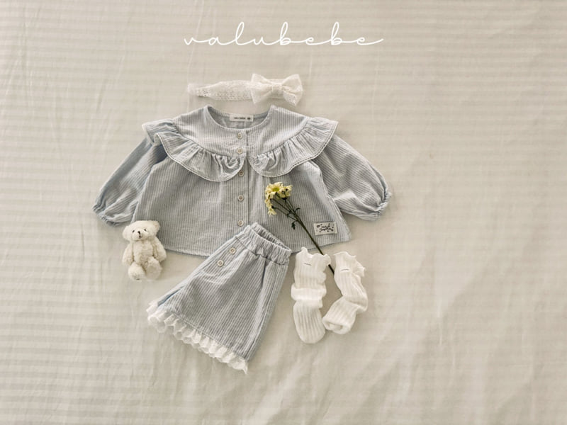 Valu Bebe - Korean Baby Fashion - #babyoutfit - Lace Ribbon Hairband - 7