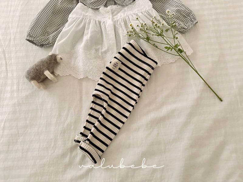 Valu Bebe - Korean Baby Fashion - #babyoutfit - 26 Striped Leggings - 11