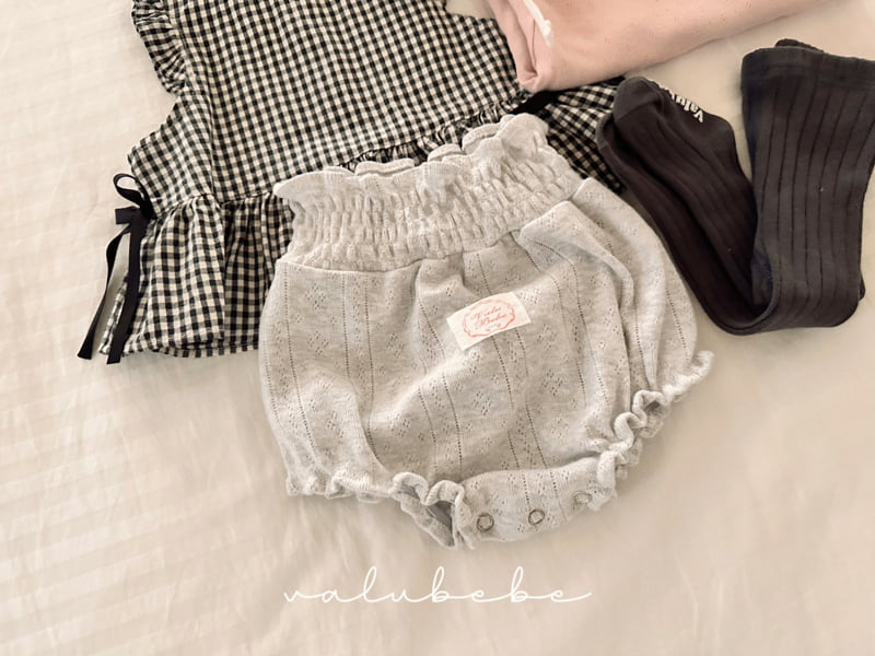 Valu Bebe - Korean Baby Fashion - #babyoutfit - Eyelet Smocked Bloomers - 10