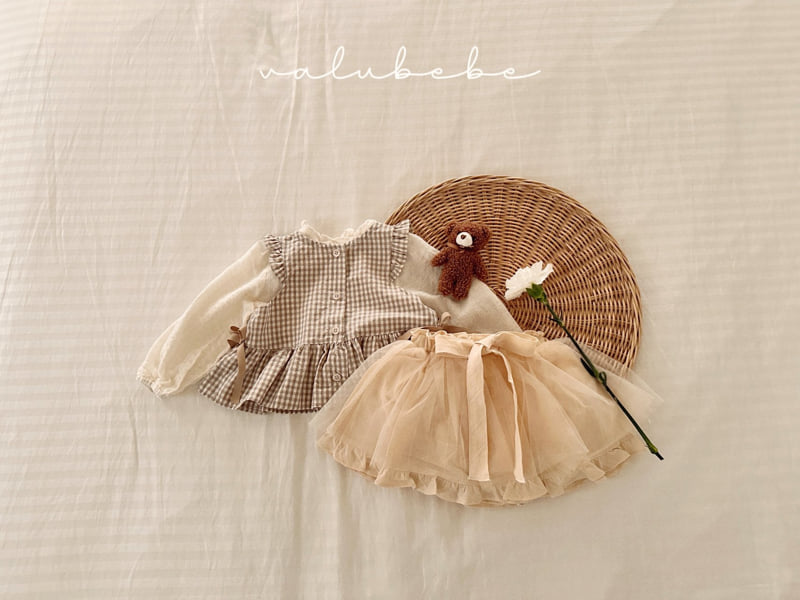 Valu Bebe - Korean Baby Fashion - #babyoutfit - Urban Frill Blouse - 12