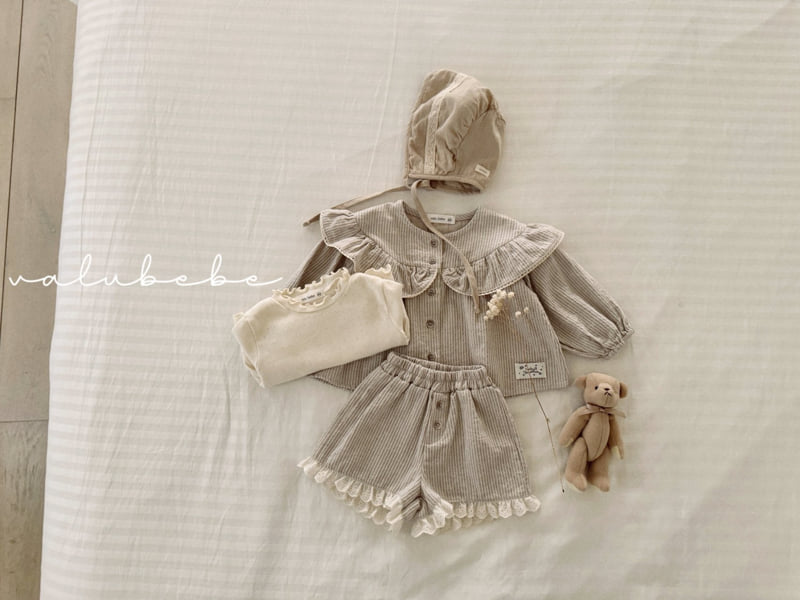 Valu Bebe - Korean Baby Fashion - #babyoutfit - Classic Yoke Blouse - 9