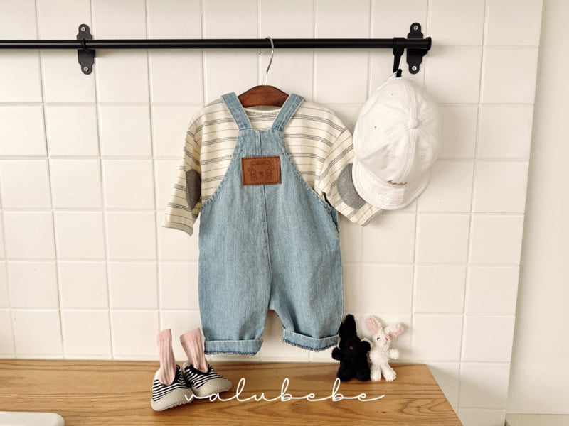 Valu Bebe - Korean Baby Fashion - #babyoutfit - All Day Round Patch Tee - 3