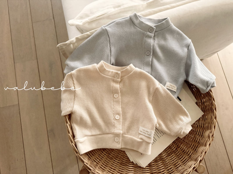 Valu Bebe - Korean Baby Fashion - #babywear - Tokyo Waffle Cardigan