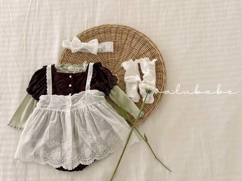 Valu Bebe - Korean Baby Fashion - #babywear - Lace Ribbon Hairband - 8