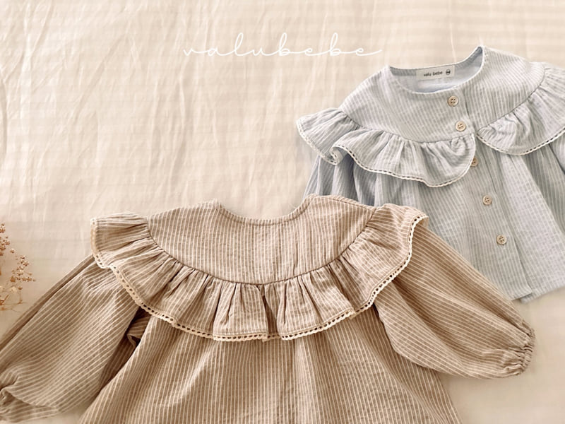 Valu Bebe - Korean Baby Fashion - #babywear - Classic Yoke Blouse - 11