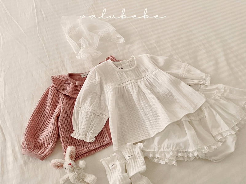 Valu Bebe - Korean Baby Fashion - #babywear - Pure Lace Blouse - 8