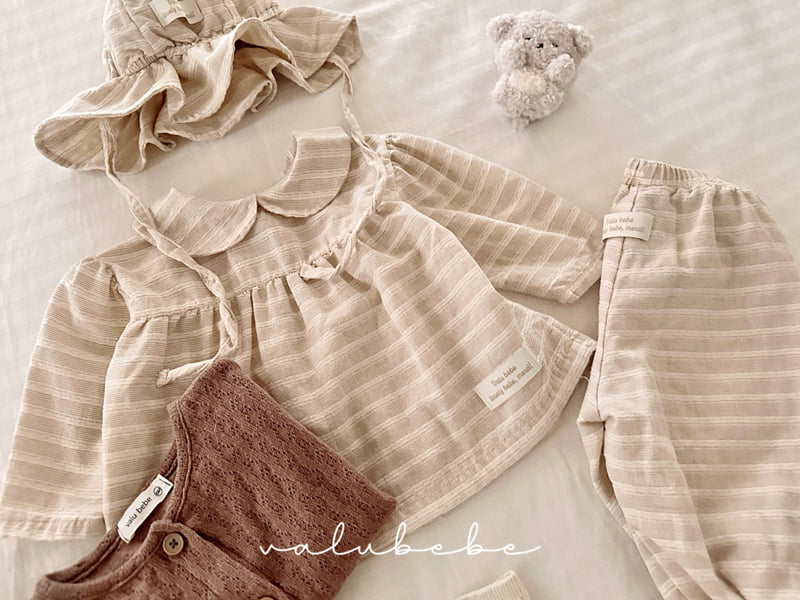 Valu Bebe - Korean Baby Fashion - #onlinebabyboutique - 26 Natural Blouse - 9