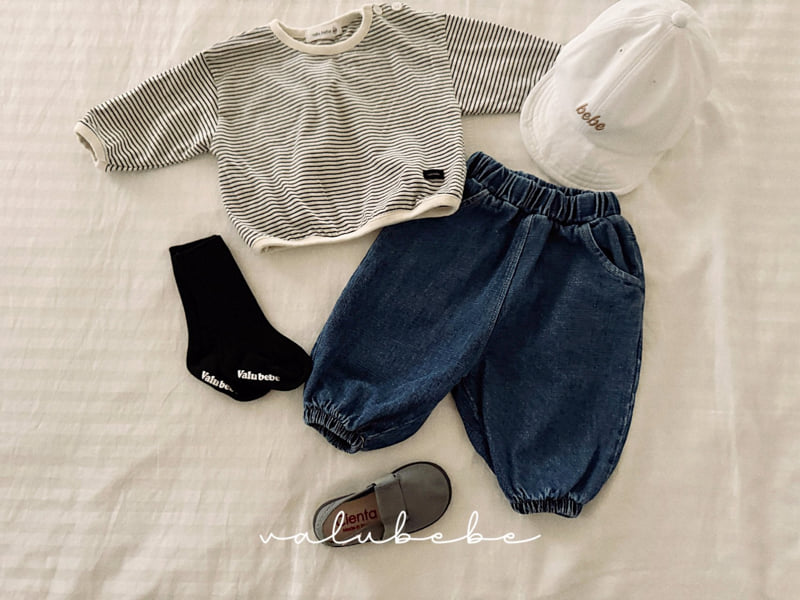 Valu Bebe - Korean Baby Fashion - #onlinebabyboutique - Tori Denim Pants - 8
