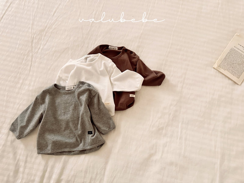 Valu Bebe - Korean Baby Fashion - #onlinebabyboutique - Daily Button Tee - 10