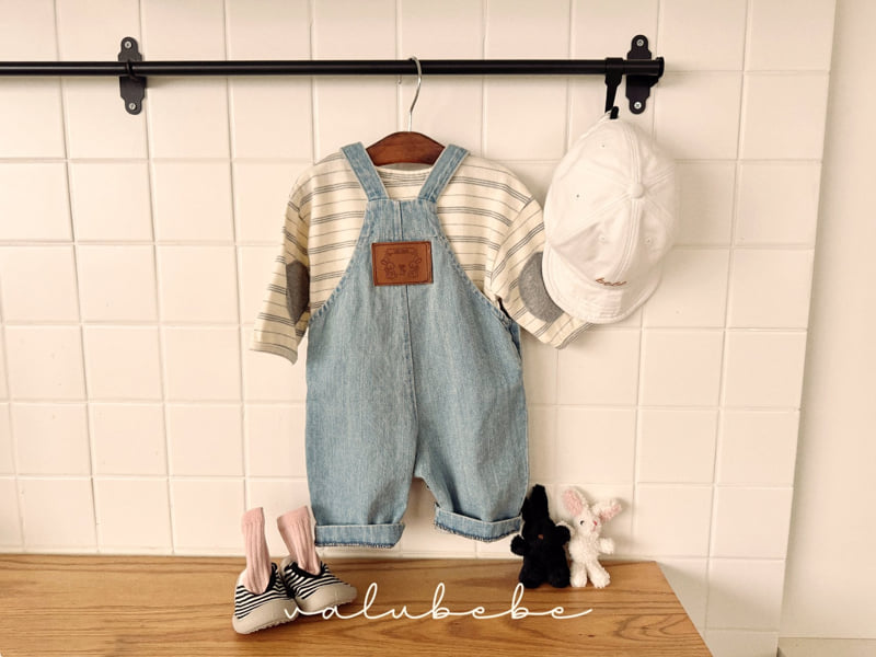 Valu Bebe - Korean Baby Fashion - #onlinebabyboutique - Roy Overalls Suit - 3