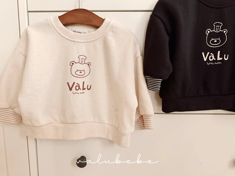 Valu Bebe - Korean Baby Fashion - #onlinebabyshop - Cooking Bear Point Sweatshirt - 5
