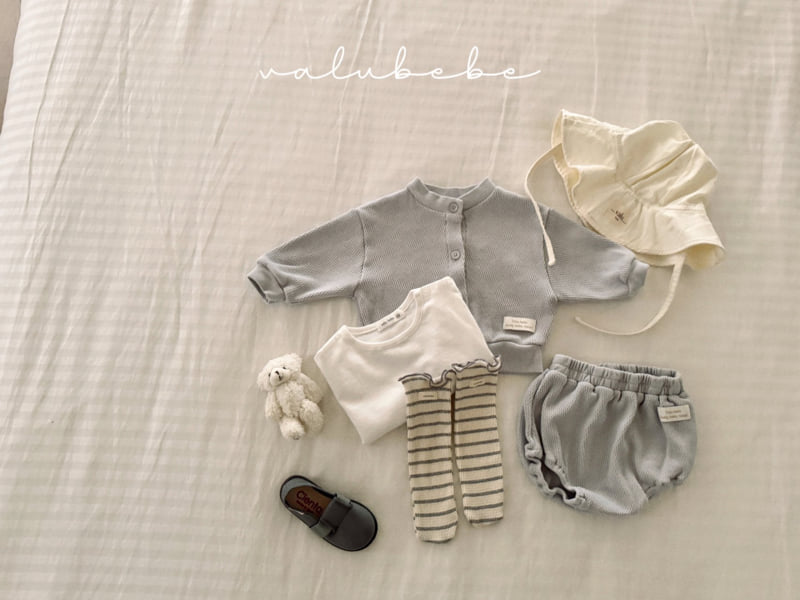 Valu Bebe - Korean Baby Fashion - #onlinebabyshop - Striped Wave Socks - 8