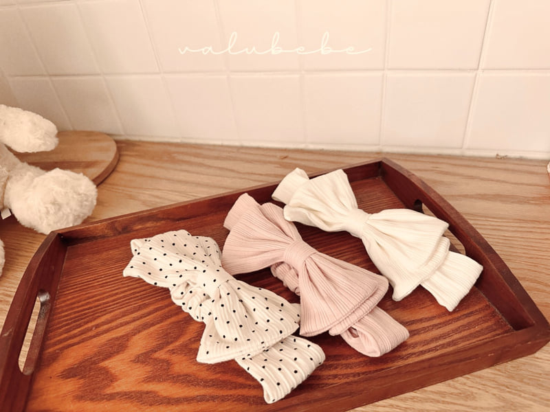 Valu Bebe - Korean Baby Fashion - #onlinebabyshop - Ribbon Hairband - 12