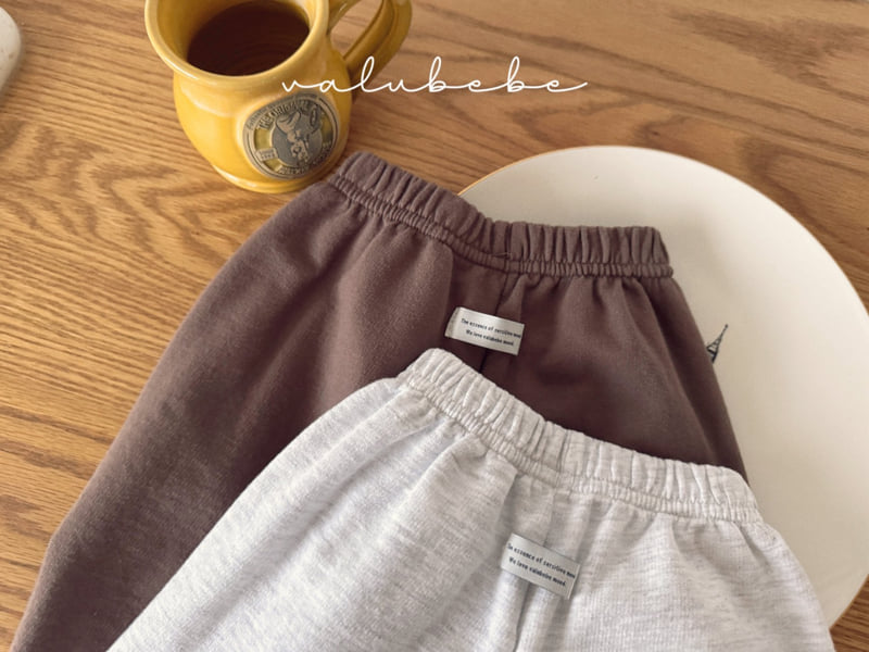 Valu Bebe - Korean Baby Fashion - #onlinebabyboutique - Front Seam Terry Pants - 4