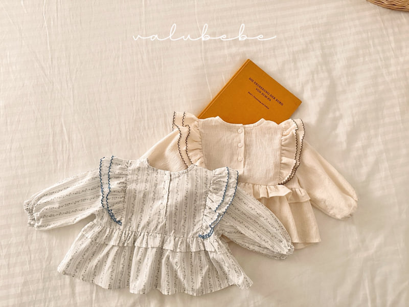 Valu Bebe - Korean Baby Fashion - #onlinebabyshop - Berry Wing Blouse - 11