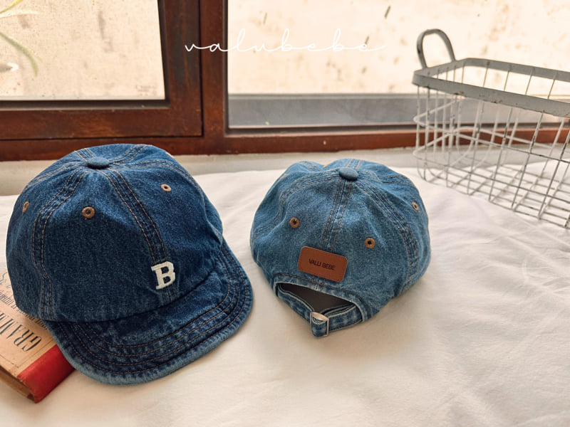 Valu Bebe - Korean Baby Fashion - #onlinebabyshop - B Denim Cap - 10