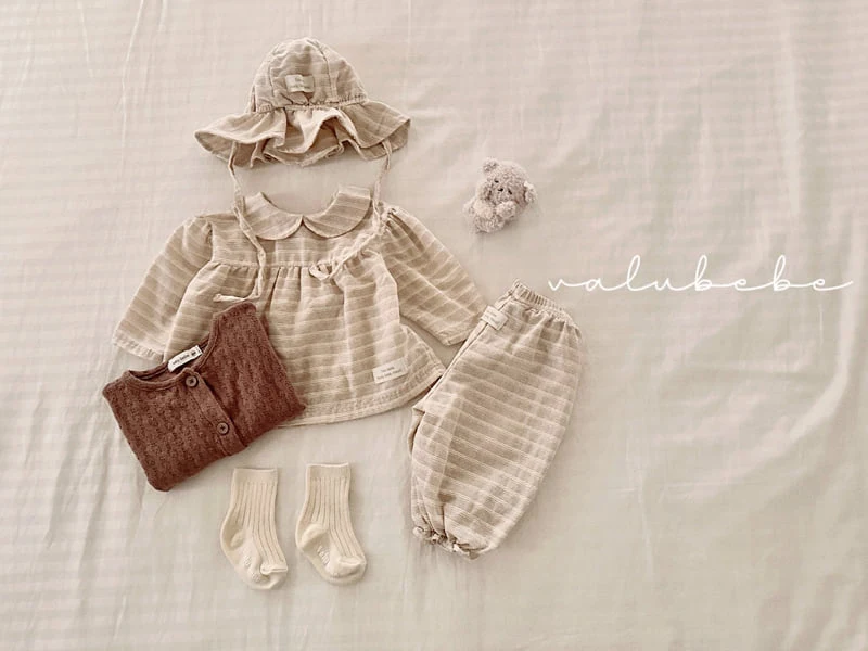 Valu Bebe - Korean Baby Fashion - #onlinebabyshop - Alle Jacquard Cardigan - 6