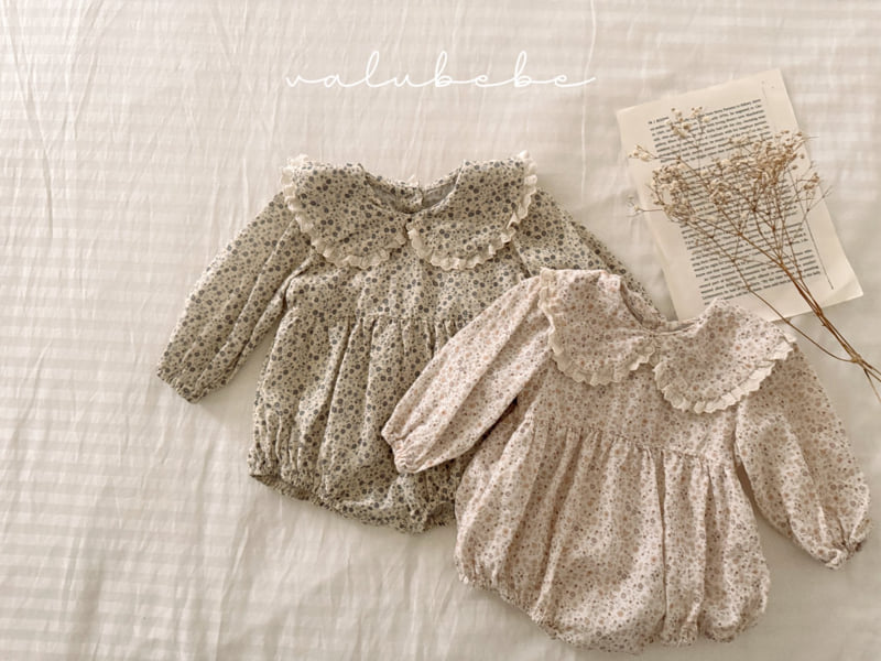 Valu Bebe - Korean Baby Fashion - #smilingbaby - Grand Flower Collar Suit