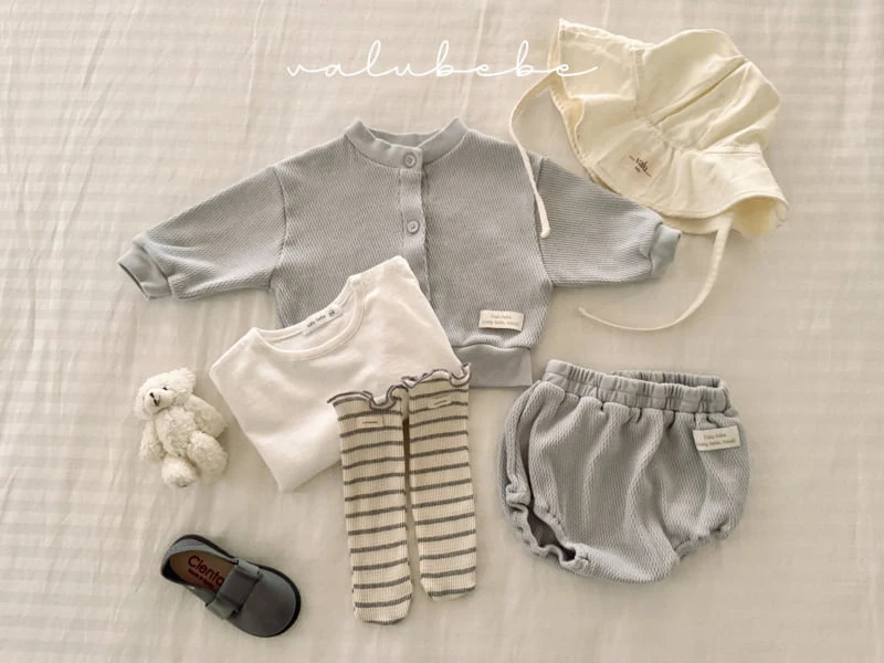 Valu Bebe - Korean Baby Fashion - #smilingbaby - Daily Button Tee - 12