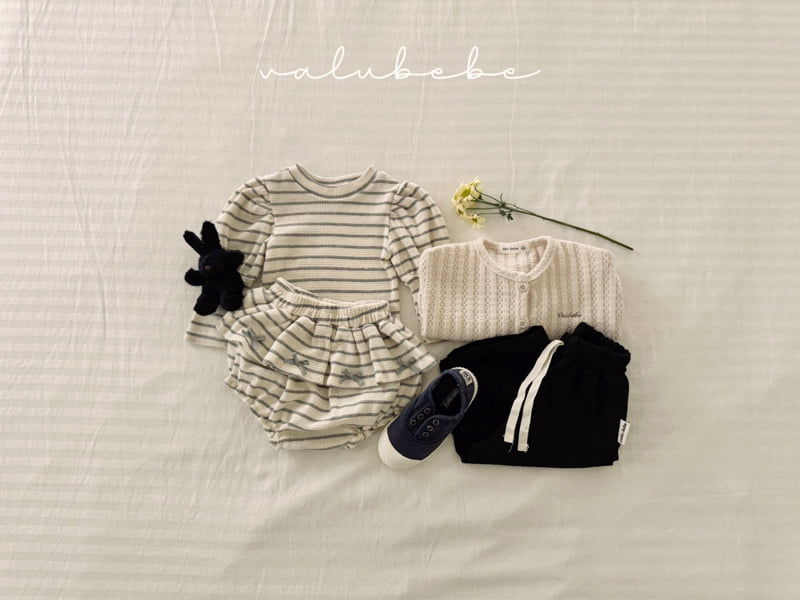 Valu Bebe - Korean Baby Fashion - #smilingbaby - Ella Stripe Bloomers - 5