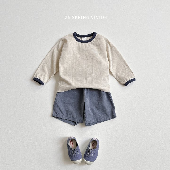 Vivid I - Korean Children Fashion - #Kfashion4kids - Color-Point Single Tee - 10