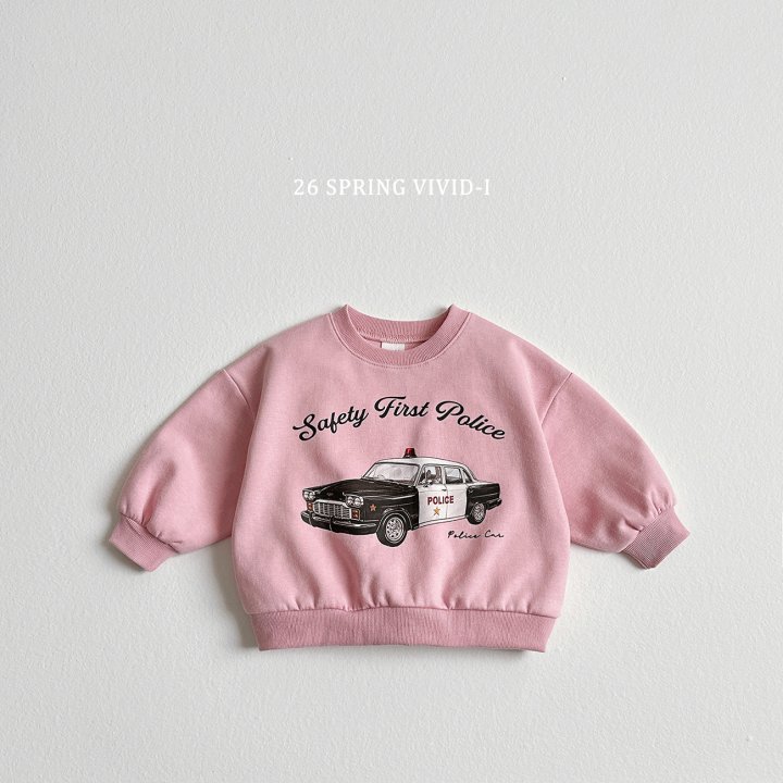 Vivid I - Korean Children Fashion - #kidzfashiontrend - Classic Car Sweatshirt - 4