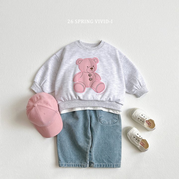 Vivid I - Korean Children Fashion - #Kfashion4kids - Pocket Denim Pants - 7