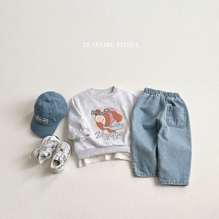 Vivid I - Korean Children Fashion - #Kfashion4kids - Daily Denim Pants - 6