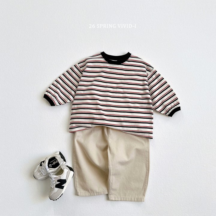 Vivid I - Korean Children Fashion - #kidzfashiontrend - Cotton Daily Pants - 4