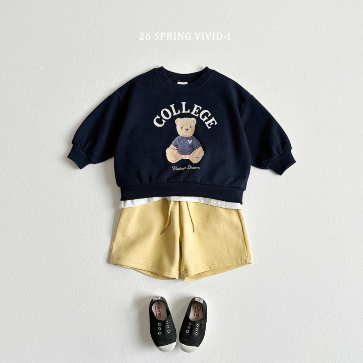 Vivid I - Korean Children Fashion - #Kfashion4kids - String Banding Shorts - 3