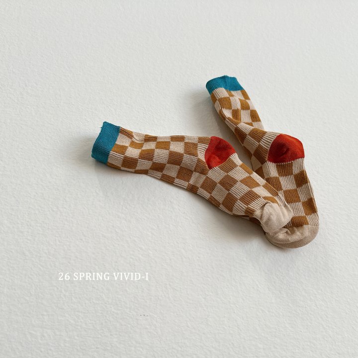 Vivid I - Korean Children Fashion - #Kfashion4kids - Pattern Socks - 5