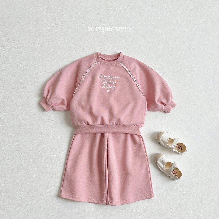 Vivid I - Korean Children Fashion - #Kfashion4kids - Raglan Frill Set - 3