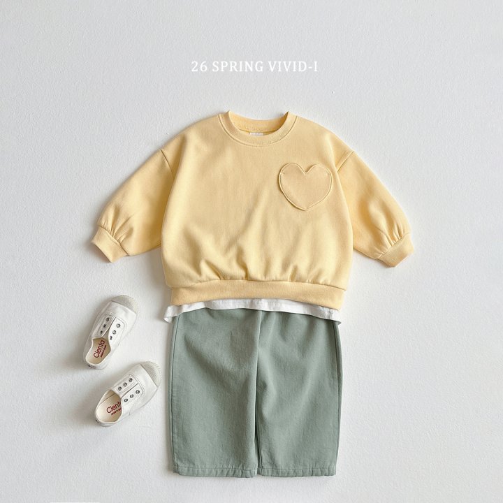 Vivid I - Korean Children Fashion - #childofig - Pocket Heart Sweatshirt - 9
