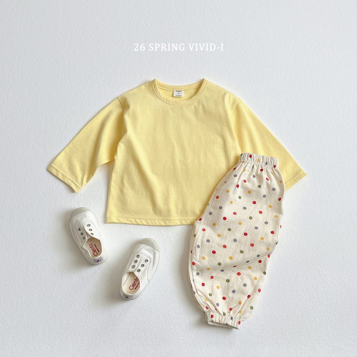 Vivid I - Korean Children Fashion - #childofig - One & One Single Tee - 10