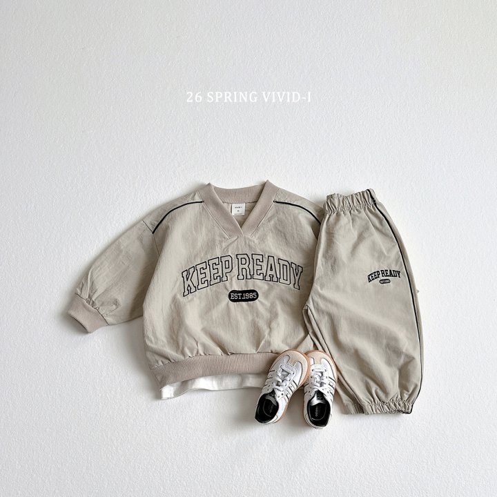 Vivid I - Korean Children Fashion - #childofig - Embroidered Nylon Sweatshirt - 10