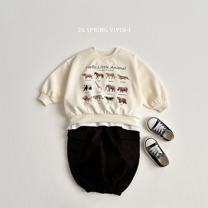 Vivid I - Korean Children Fashion - #childofig - Mini Animal Sweatshirt - 9
