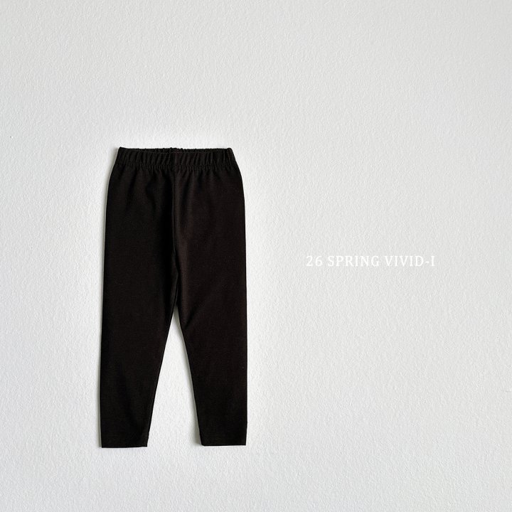 Vivid I - Korean Children Fashion - #childofig - Stretchy Leggings - 5