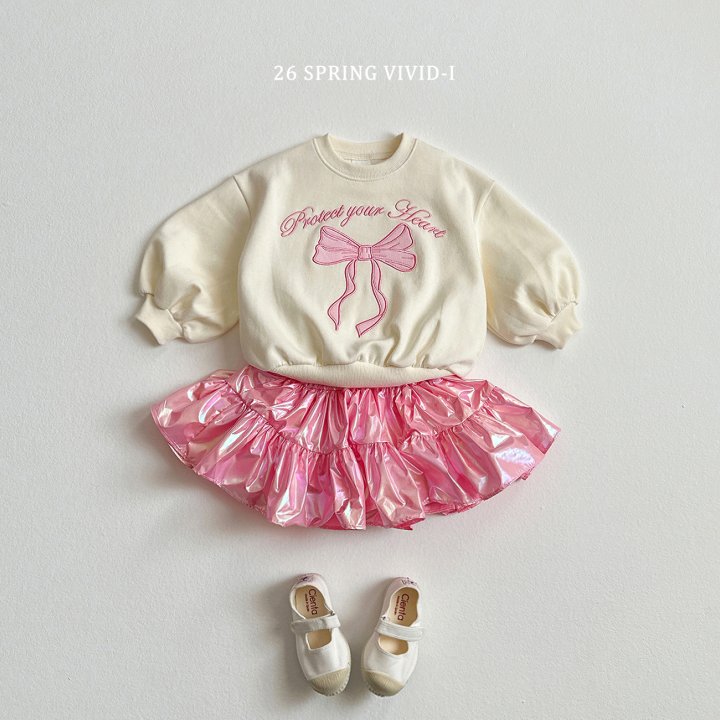 Vivid I - Korean Children Fashion - #childofig - Glossy Skirt - 4