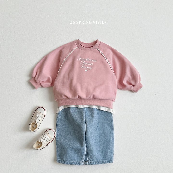 Vivid I - Korean Children Fashion - #childofig - Raglan Frill Set - 11