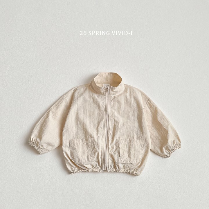 Vivid I - Korean Children Fashion - #prettylittlegirls - Vivid Windbreaker - 4