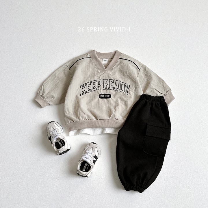 Vivid I - Korean Children Fashion - #childrensboutique - Embroidered Nylon Sweatshirt - 11