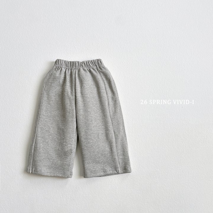 Vivid I - Korean Children Fashion - #childofig - Double Line Pants - 4